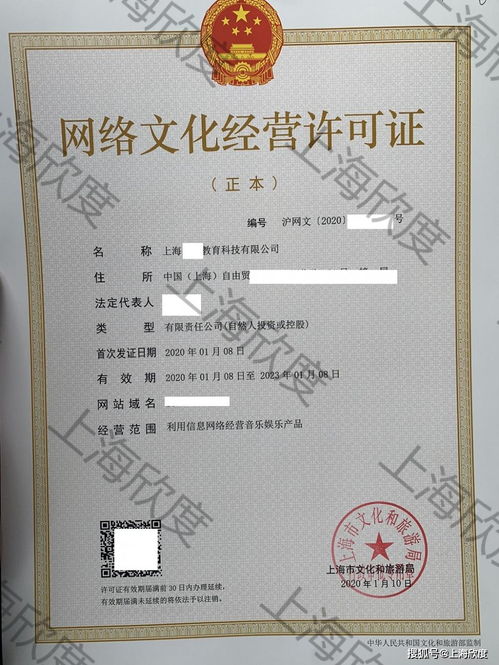 上海网络文化经营许可证核心资料解析与申请要点
